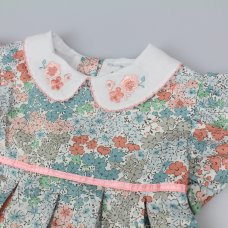 M34302: Baby Girls All Over Print Dress, Pant & Headband Set  (1-2 Years)